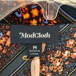 Modcloth Everything and More Wide-Leg Jumpsuit - Teal Floral Print Photo 5