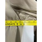 Talbots  Woman’s Stretch Size 24W Button Detaik Snap Down Tan Jacket Lightweight Photo 2