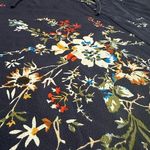Bloomchic  navy flutter sleeve blouse with floral print size 12 SEE DESCRIPTION Photo 11