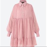 Sister Jane Solar Sands
Shirtdress pink nwot Pearl button sequin mini $138 xs Photo 2