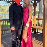 Sherri Hill  Prom Dress Hot Pink Sequin Photo 2
