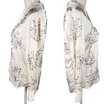 ZARA  Button Up Blouse XS Cream Embellishments Beading New Photo 4