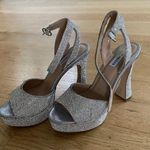 Steve Madden Sparkly Rhinestone Platform Ankle Strap Sandals Photo 0