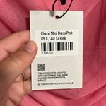 Princess Polly  Charvi Mini Dress with Cap Sleeves in Pink US size 8 NWT Photo 7