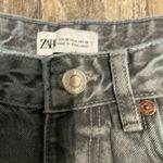 ZARA  Gray Denim Jeans Size 4 Photo 1
