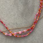 Universal Threads Universal Thread necklace Gold layered Accent Beaded Ajustable Necklace New Photo 1