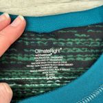 Cuddl Duds  Climate Right teal double larger knit top thumb holes size small D14 Photo 1