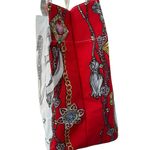 Brighton  All That Glitters Tote Canvas Bag Hand-Painted Photo 1