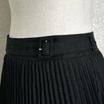 Chicwish NWT  Black High-Waisted Full Pleated Maxi Skirt, Sz Small Photo 4