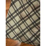Line and Dot Line and‎ dot Plaid Mini Dress Women Medium Puff Sleeve Tie Back fall preppy NWT Photo 1