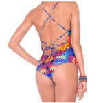 Luli Fama  Miami Tribal Beach Be Scene One piece Swim Suit Photo 1