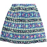 Vintage Lady Carol Midi Dress Floral Geometric Print 80s Boho Style Size 10 Photo 3