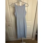 Commense Sleeveless Ruched Bodycon Dress Cocktail Party Guest Dress‎ Blue Photo 1