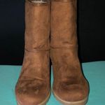 Airwalk Brown  Wedge Ankle Boots Photo 4