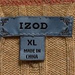 IZOD  Tan cable sweater. Sz. XL. Photo 2