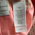 Emma James  | Pink Tweed Blazer Jacket Sz 16P Photo 5