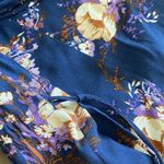 June and Hudson Floral Blouse Long Sleeve Top M Photo 3