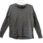 Athleta Women's Small Gray Pullover Sweater Long Sleeve Cotton Blend RN 54023 Photo 0