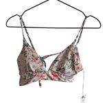 Maaji Chinoiserie Holly Reversible Bikini Medium White Floral Top Photo 2