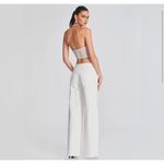 NWT SER.O.YA Ollie Distressed WideLeg Jeans White Sz 27 $275 Photo 4