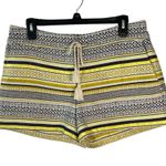 Ann Taylor LOFT Rivera Brocade Jacquard Shorts Women’s Size 6 Tassels Photo 0