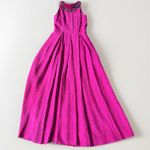 Marchesa Notte Jeweled‎ Collar Gown Silk Blend Runway 2016 Glam Designer Pink 2 Photo 3