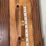 Michael Kors Leather Bracelet With Gold MK Logo Photo 5