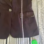 Brown Vintage Beaded Blazer Jacket size 16 Chancelle Western Chic Retro Office Photo 6