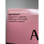 Spanx ASSETS BY  Maternity Supportive Leggings Marvelous Mama Black Slate‎ Size 1 Photo 2