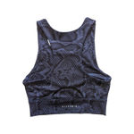Anthropologie Allfenix Snakeskin Python Sports Bra Snake Print All Fenix Small Photo 3