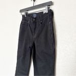 J. Crew Factory Jeans Petite Mid Rise Flare Crop Black‎ All Photo 3