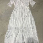 FRNCH  White Wrap Dress medium Photo 0