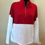Tommy Hilfiger NWT Tommie Hilfiger color block Quarter Zip Photo 0