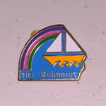 None 💙 NWT Gold Tone The Bahamas Brooch Photo 0