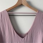 Revolve Astr the Label Deauville Mauve Lace Accent dress shift Flowy 3/4 sleeve Photo 5