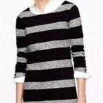 J.Crew | Black Gray Striped Dress Sz XS Photo 0