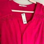 Francesca's NEW Francesca’s Pink Long Sleeve Dress Photo 2