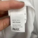 Paige White Button Down Blouse Photo 2