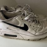 Nike  Women's Cream and Black Air Max Sneakers Photo 0