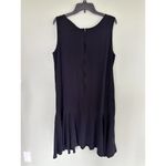 Vtg 90’s Swing Dress Black Sleveless Womens sz 14 Witchy Grunge Emo Whim… Photo 2