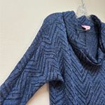 Candie's  Blue Chevron Blouse Photo 4