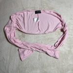 White Fox Boutique  Bolero top set in baby pink SZ:S Photo 3