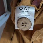 Oat New York Flounce Midi Sleeveless Dress Women's S Honey Mustard Orange Photo 3