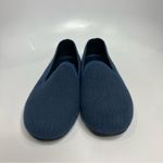Vivaia Kimberly eco round toe fluffy loafers blue womens size 41 washable casual Photo 4