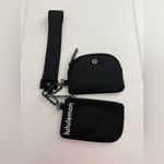 Lululemon  Black and White Pouch Wristlet Photo 1