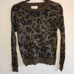 Anthropologie Ethan Camo Pullover Crew Neck Sweater Size XS Photo 1