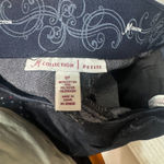 JM Collection JM Collections Womens Denim Mini Skirt Size 8P petite straight pencil blue jean Photo 5