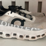 On Running Cloudmonster Running Shoes Women’s US 8 Gray White CloudTec Photo 0