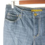 Seven7  12 35x32 High Waisted Flare Dark Wash Jeans Photo 4