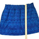 Joe Fresh  Blue Patterned Women's Skirt Photo 2